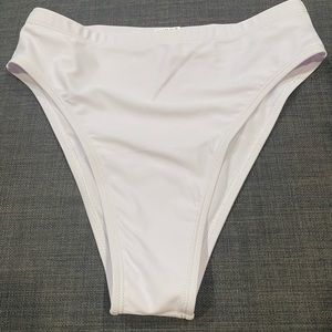 Cute white swim bottoms